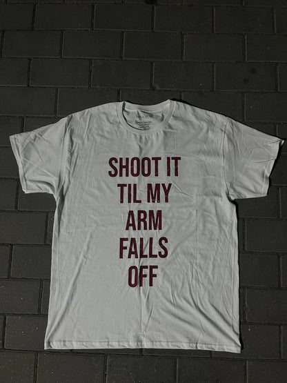 K.D. tee (darkred)